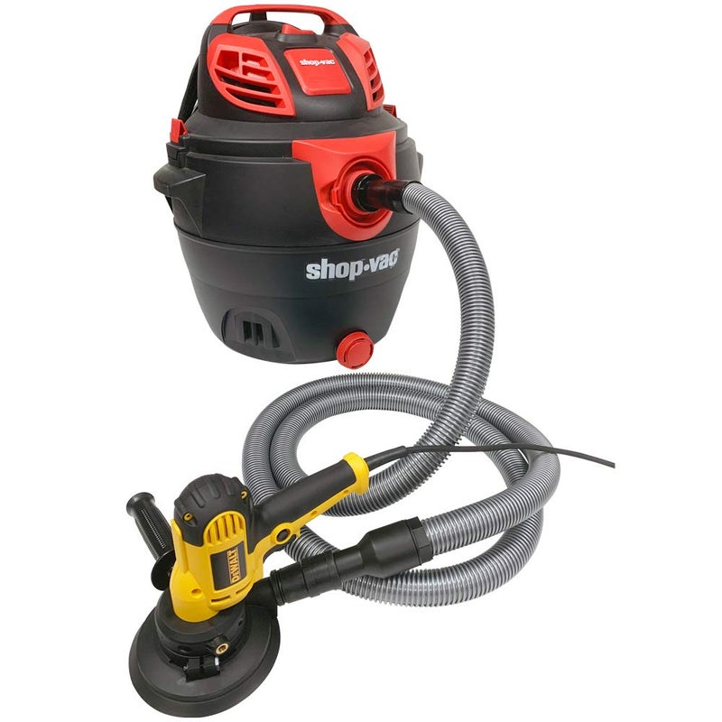 Cen-Tec Systems 94115 Premium 20 Ft. Shop Vacuum Hose with Power Tool Adapter Set Silver - Image 4