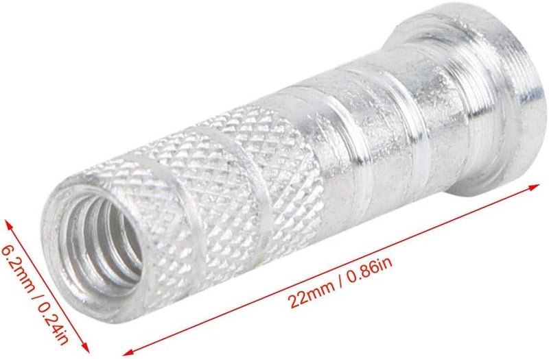 ZERONE 12Pcs Replacements Archery Base Inserts, Standard 6.2mm/0.24in Aluminum Carbon Shaft Accessory - Image 2