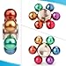LNCOJOLM Rainbow Fidget Spinner Ball Metal Fidget Toy for Kids Adults Finger Hand Spinner Spinning Fingertip Top Focus Toy for Stress Anxiety Relief Reducer Birthday Party Favor for Boy Girl - Image 4