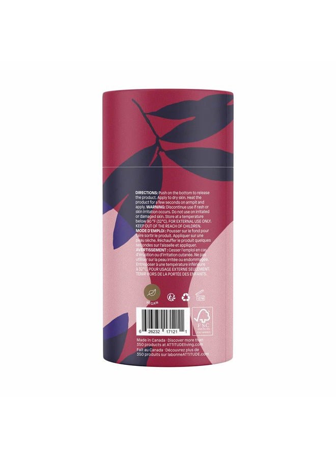 Attitude Natural Deodorant, Aluminum-free, Odor Control & Long Lasting, Nourishing Ingredients, Castor and Jojoba Oils, Baking Soda-free, EWG Verified, For Men and Women, Sandalwood, 3 Oz - Image 4