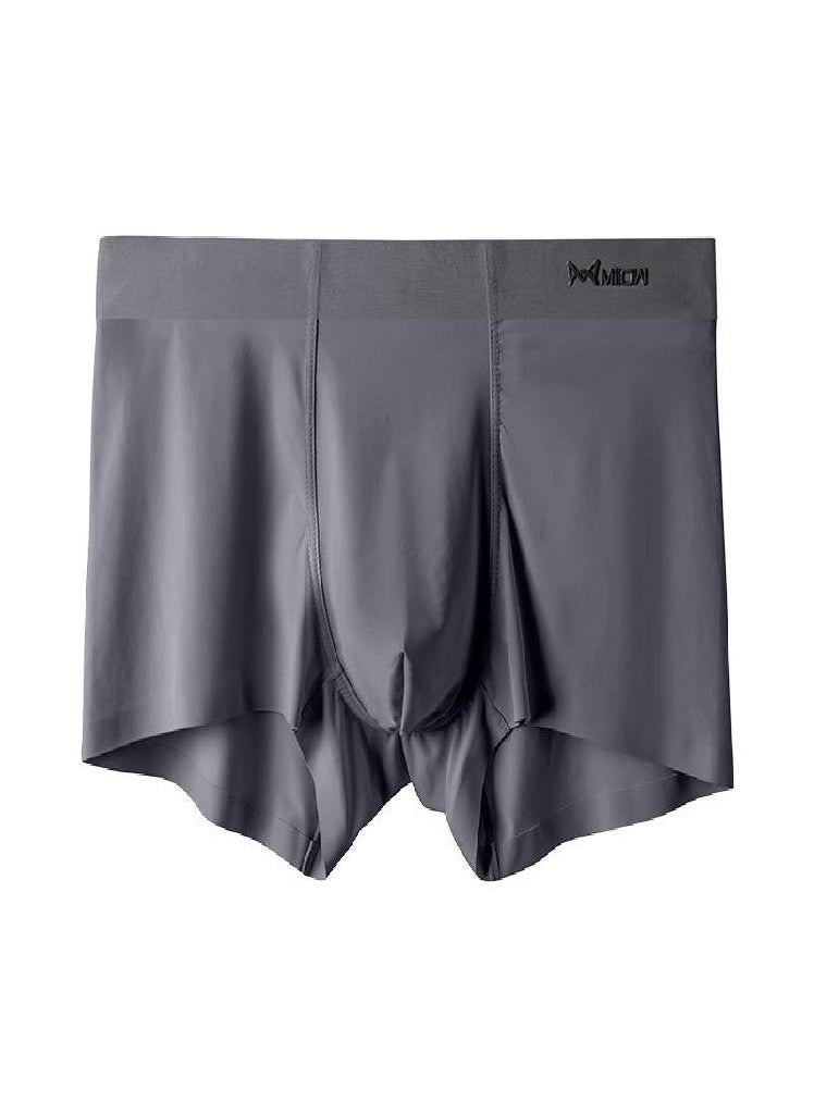 MIIOW - 1Pcs  Seamless Boxer Men Underwear Ice Silk Graphene Antibacterial Boxershorts Underpants Panties Underware Trunks - Image 1