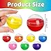 Noamus 140pcs Gumball Vending Machine Capsules 2 Inch Empty Round Plastic Containers Clearcolored Toy Bulk Balls Supplies for Prize Easter Party Favor Surprise Stuffer DIY Craft7 Colors - Image 4