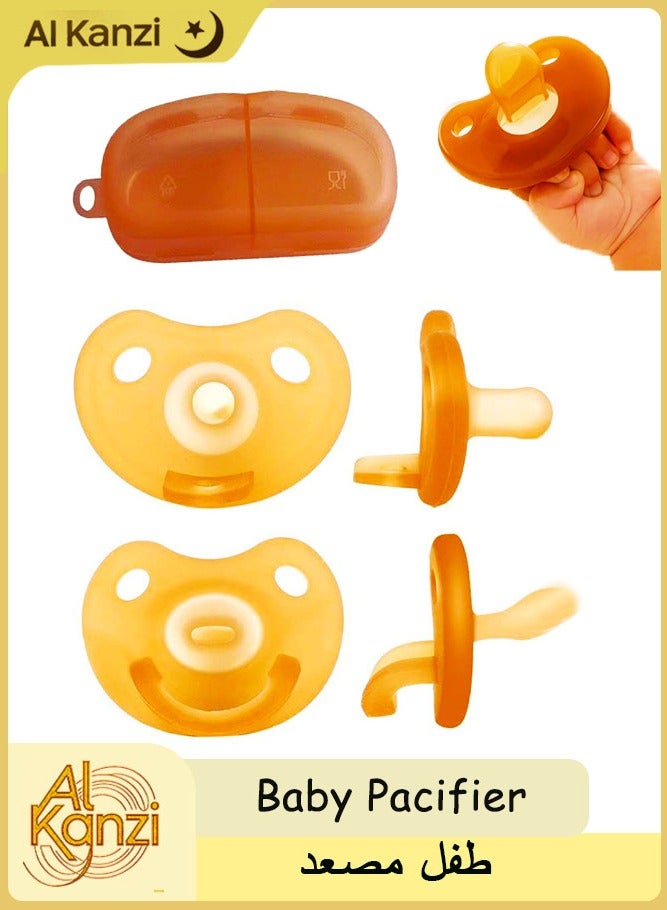 الكنز 3PCS (2 سيليكون طفل مصعد ، 1 حالة) ، BPA خالية ، مكافحة القولون مصعد للأطفال حديثي الولادة والرضع والأطفال الصغار (0-24 شهور) - Image 1