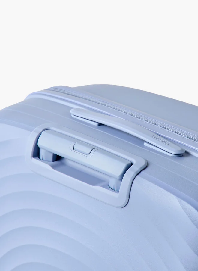 Wave Textured Hardcase Trolley Bag with Retractable Handle - 28 Inches Check-in Bag 28-L - Check-In