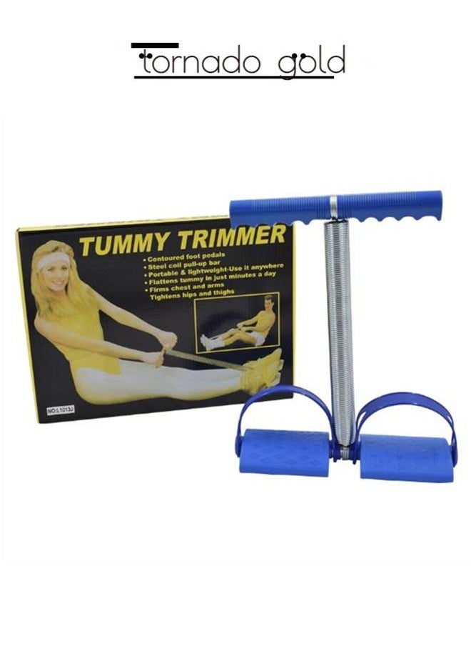 Tummy Trimmer Double Spring Blue