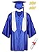SOMSOC 7 Pieces Preschool Kindergarten Graduation Gown Cap Sash Set with 2026 2027 Tassel Charms Certificate for Toddler - Image 3