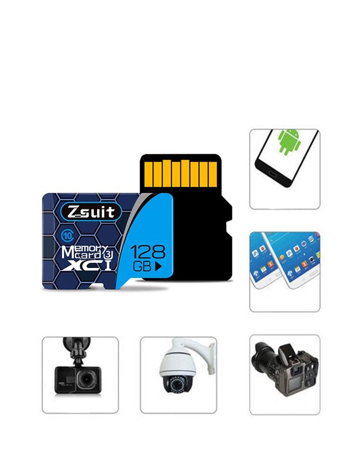 Zsuit Zsuit 128GB Memory Card – High-Speed Storage for HD Recording, Surveillance and Mobile Devices  - Image 2