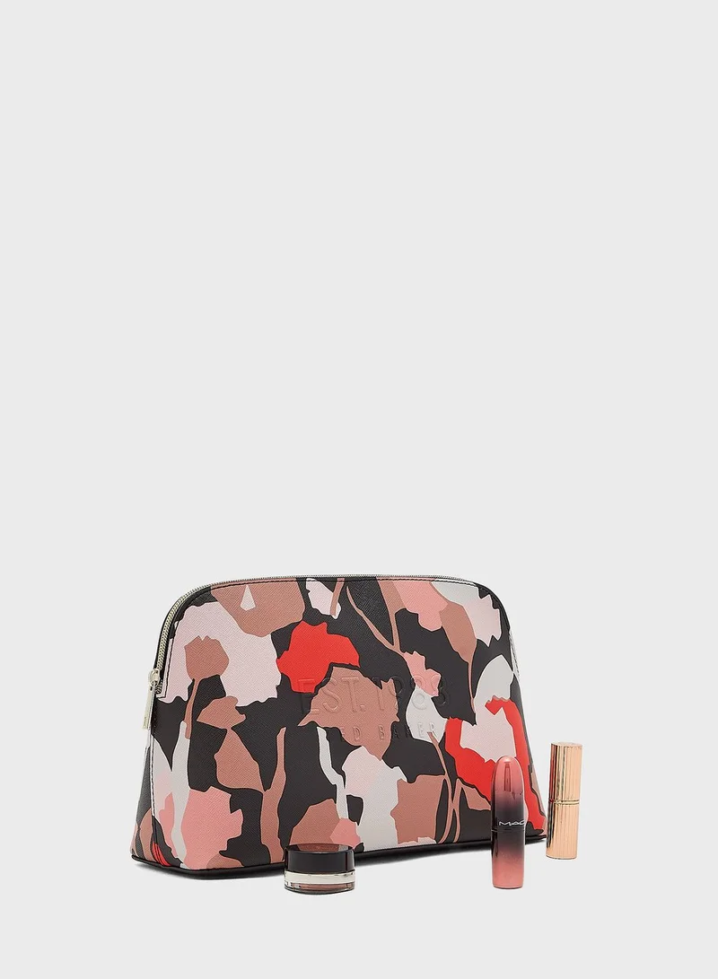 Ted Baker Mellaa Retro Flood Saffiano Deboss Washbag