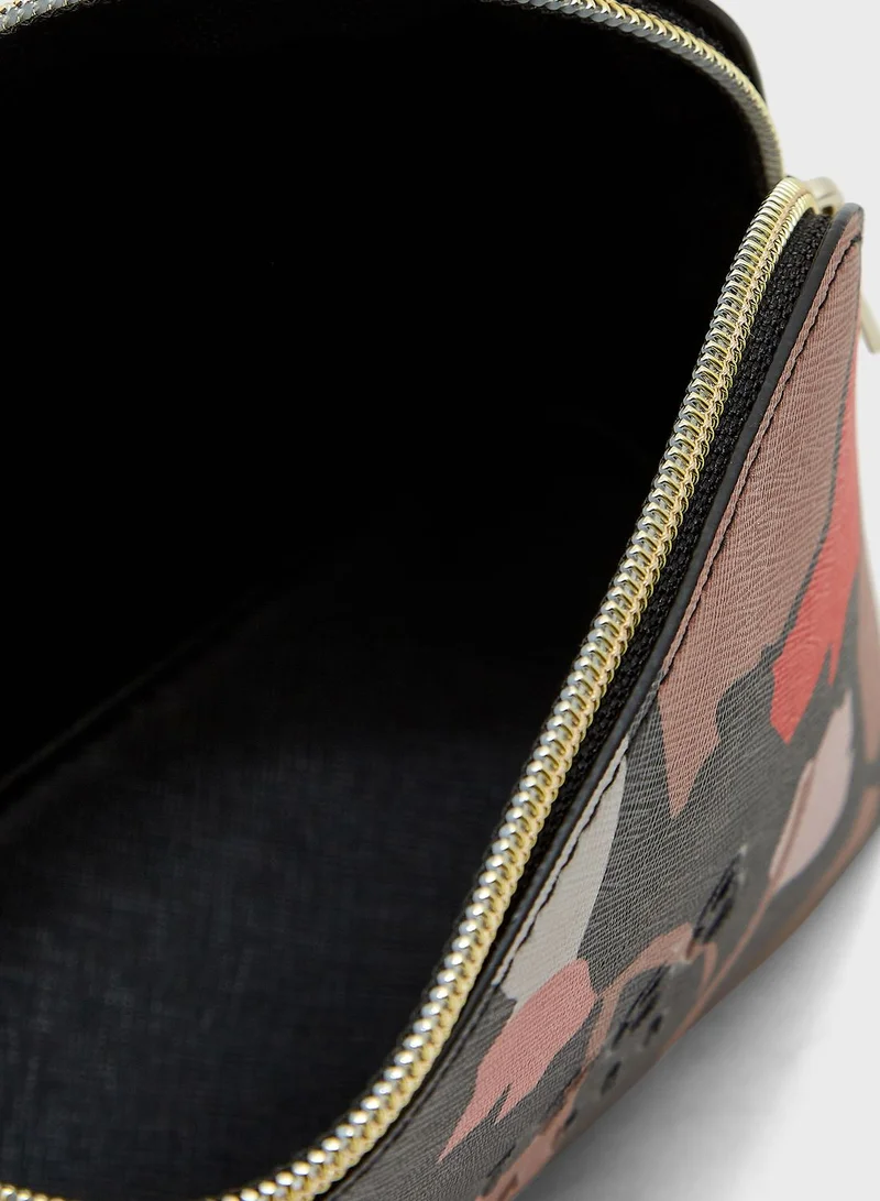 Ted Baker Mellaa Retro Flood Saffiano Deboss Washbag