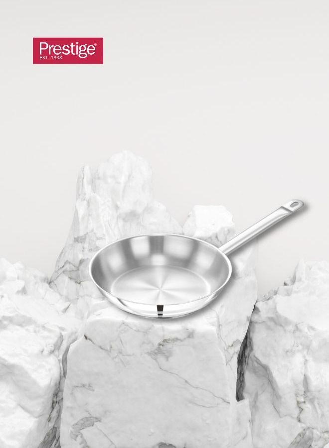 Prestige Stainless Steel 12Pc Cookware Set with Tri Ply SAS Bottom  | Induction Bottom Pots and Pans Set | Cooking Combo Set Model- PR80981 - Image 5