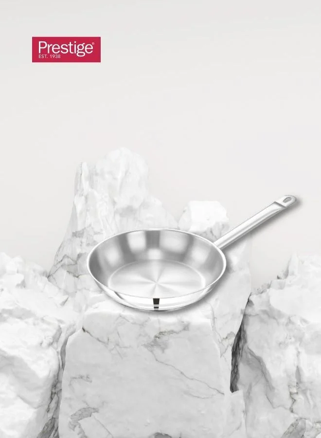Prestige 12-Piece Stainless Steel Cookware Set Induction Capsule Bottom