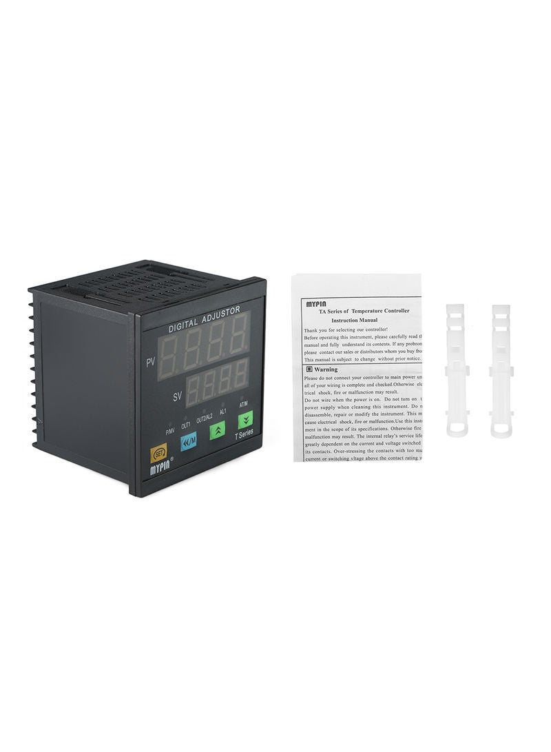 NIBEMINENT Automatic Digital LED Temperature Controller Black 10.50x10.30x10.50cm - Image 5