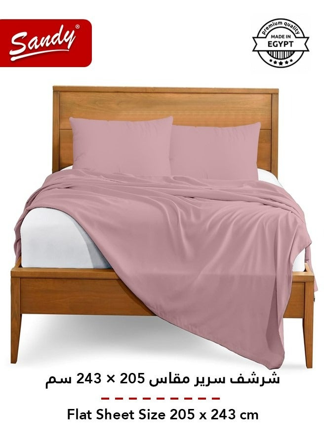 ساندي طقم شرشف سرير ساندي فاخر بجودة الفنادق مع أغطية وسادة، طقم من 3 قطع، شديد النعومة وجيد التهوية وبارد, مقاس دبل مفرد ونص 243 × 205 سم, نود - Image 3