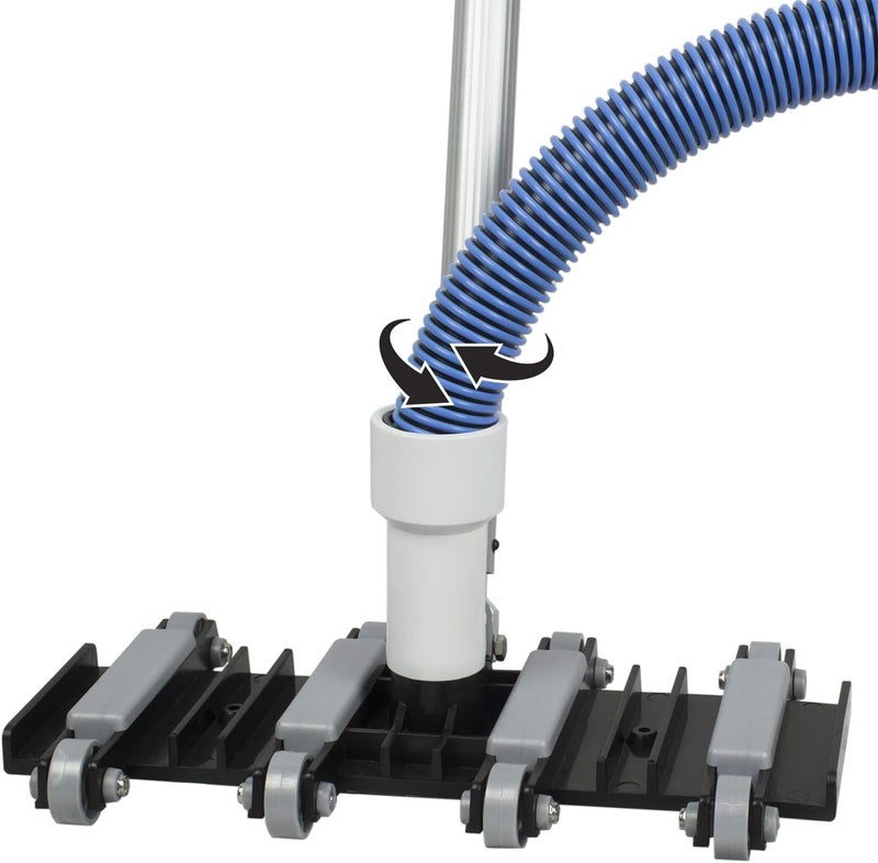 Poolmaster Manual Pool Vacuum Hose, 30 Ft x 1-1/2” for Inground & Above Ground Pools, Not for Automatic Cleaners, Kink-Free, Heavy Duty Pool Cleaner Hose with Swivel Cuff – Made in USA - Image 4