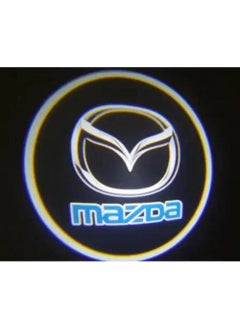 10oto 10auto Mazda Battery Operated Distance Sensor Under Door Logo Sticker  - Image 5