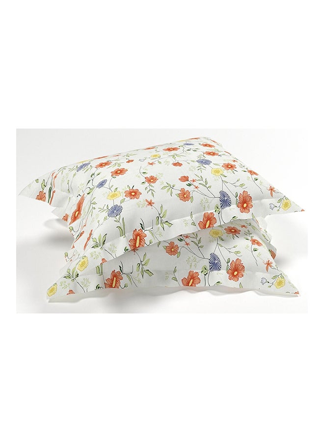 بي اس بي هوم طقم ملاءات سرير بحجم كينغ من قطن جليسي فاخر مع 2 غطاء وسادة بحجم كينغ من Kingston | ملاءات ناعمة وفاخرة (طقم من 3 قطع: ملاءة مسطحة 275 × 275 سم، أغطية وسادة 50 × 75 سم، متعدد الألوان) - Image 3