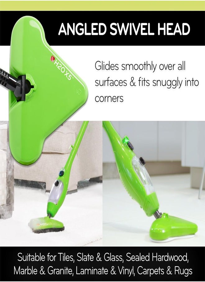 Cady One - High-pressure steam cleaner, five-in-one steam mop X5 for mopping floors, cleaning carpets, and removing stains - Image 1