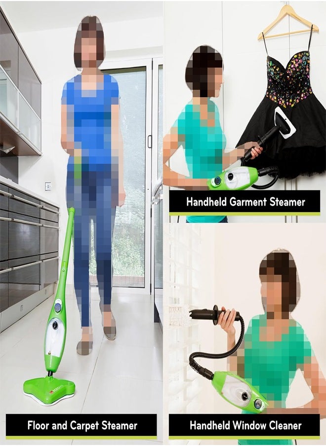 Cady One - High-pressure steam cleaner, five-in-one steam mop X5 for mopping floors, cleaning carpets, and removing stains - Image 1