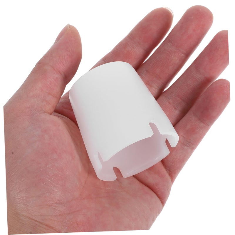 White Flashlight Diffuser Dome Soft Light Cover for Indoor Reading Hiking Tent Lighting - Image 5