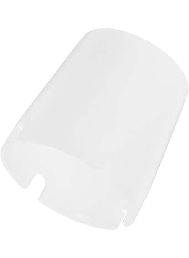 White Flashlight Diffuser Dome Soft Light Cover for Indoor Reading Hiking Tent Lighting - Image 1