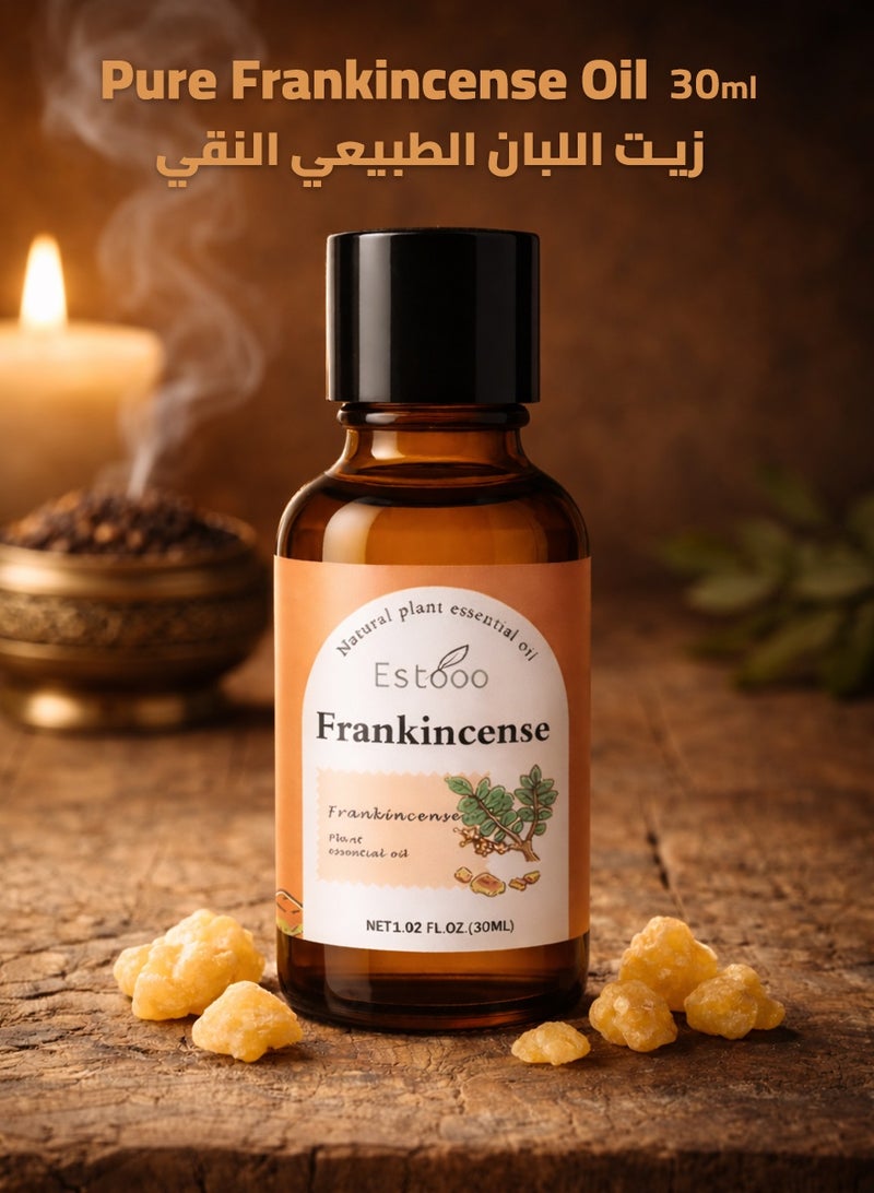 estooo Frankincense Essential Oil 30ml – Naturally Distilled Aromatic Oil with a Deep, Refined Resinous Aroma for an Elegant Ambience - Image 2