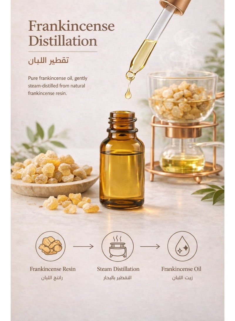 estooo Frankincense Essential Oil 30ml – Naturally Distilled Aromatic Oil with a Deep, Refined Resinous Aroma for an Elegant Ambience - Image 3