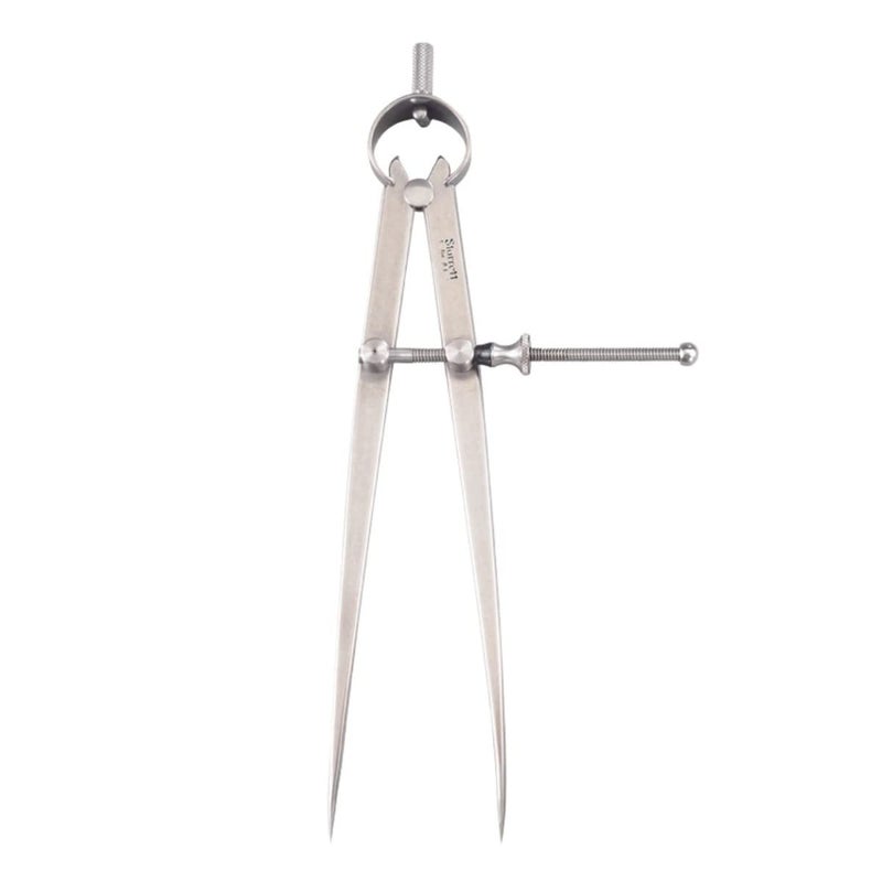 Starrett Starrett Yankee SpringType Divider with HighGrade Steel Bow Spring and Quick Adjusting Spring Nut  8 Size and Capacity Spring Joint Type  83A8  - Image 1