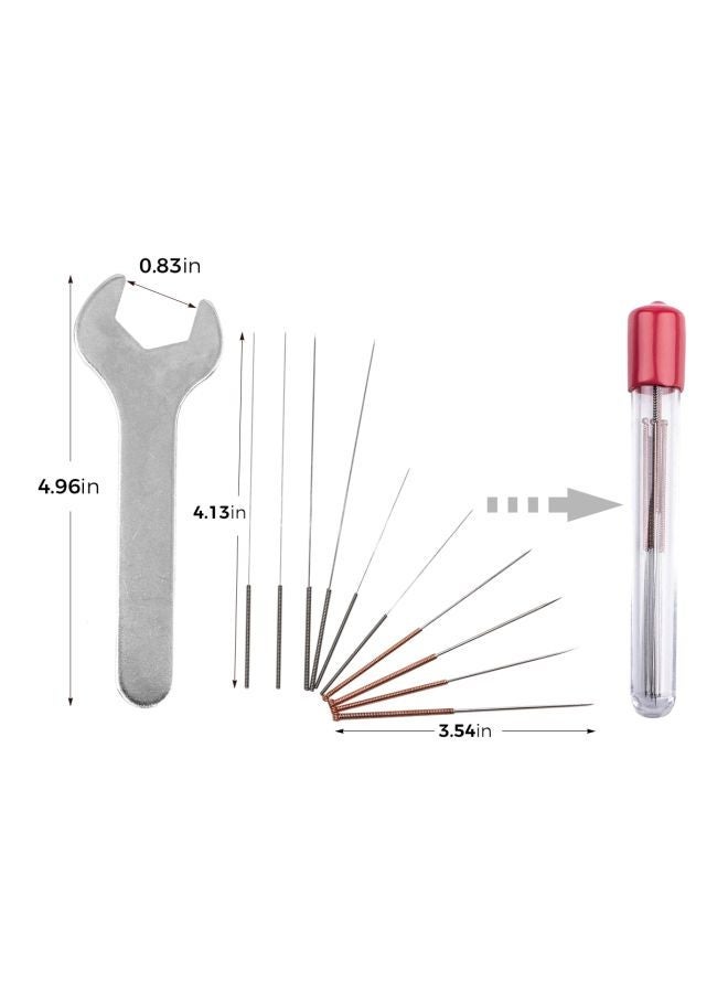 NIBEMINENT 3D Printer Nozzles Maintenance Tool Kit Silver/Gold/Black  - Image 4