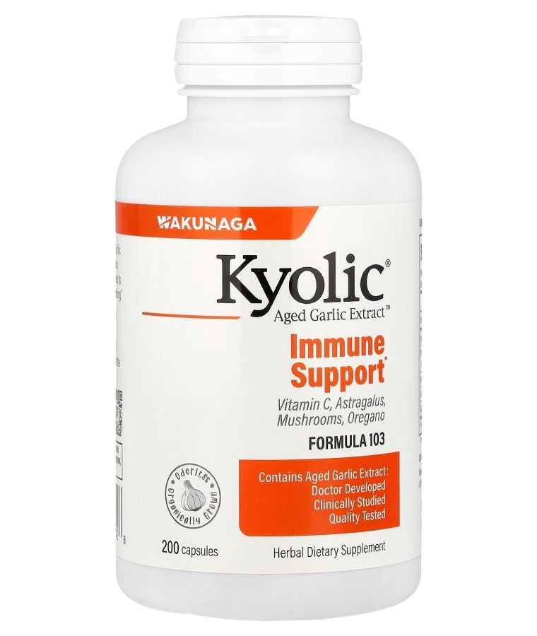 Aged Garlic Extract™ Immune Support Formula 103 200 Capsules