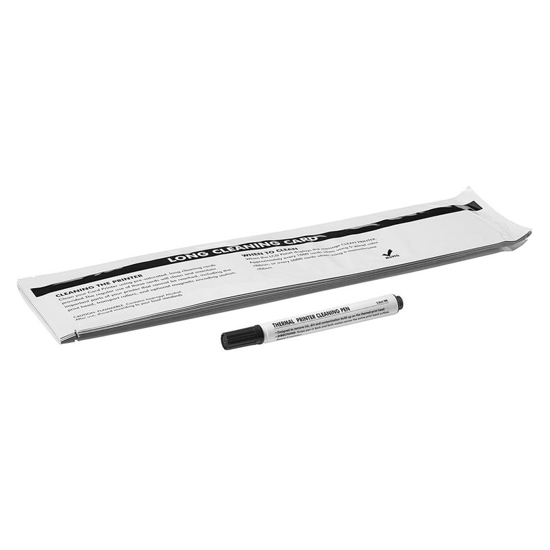 Bodno Cleaning Kit, T Cards, Adhesive Cards, Cleaning Pen, Wipes for Evolis Zenius and Primacy ACL002 - Image 3