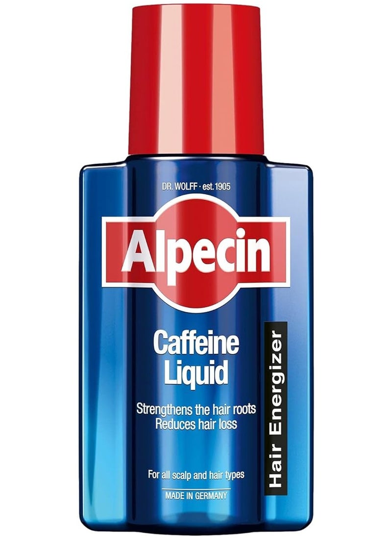 Alpecin - Alpecin Caffeine Liquid Hair Tonic 200ml | Against Thinning Hair | Natural Hair Growth for Men | Energizer for Strong Hair | Hair Care for Men Made in Germany - Image 1