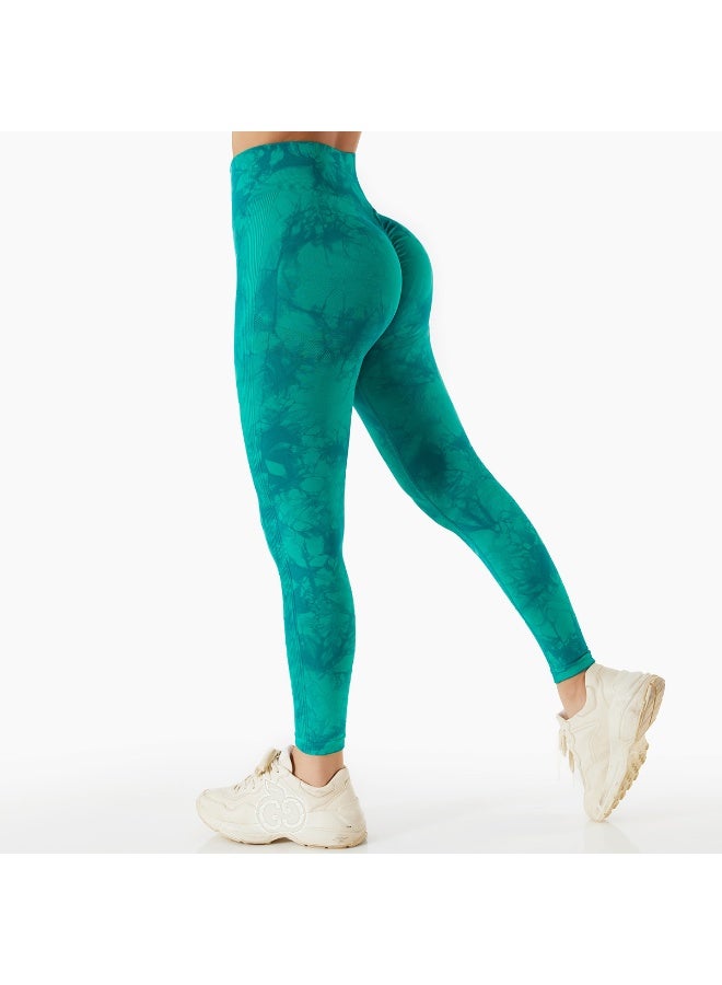 Yoga Pants Fitness Women Cycling Gym Seamless Tights Sports Leggings High Waist  Trousers Workout Sports Wear  - Image 1