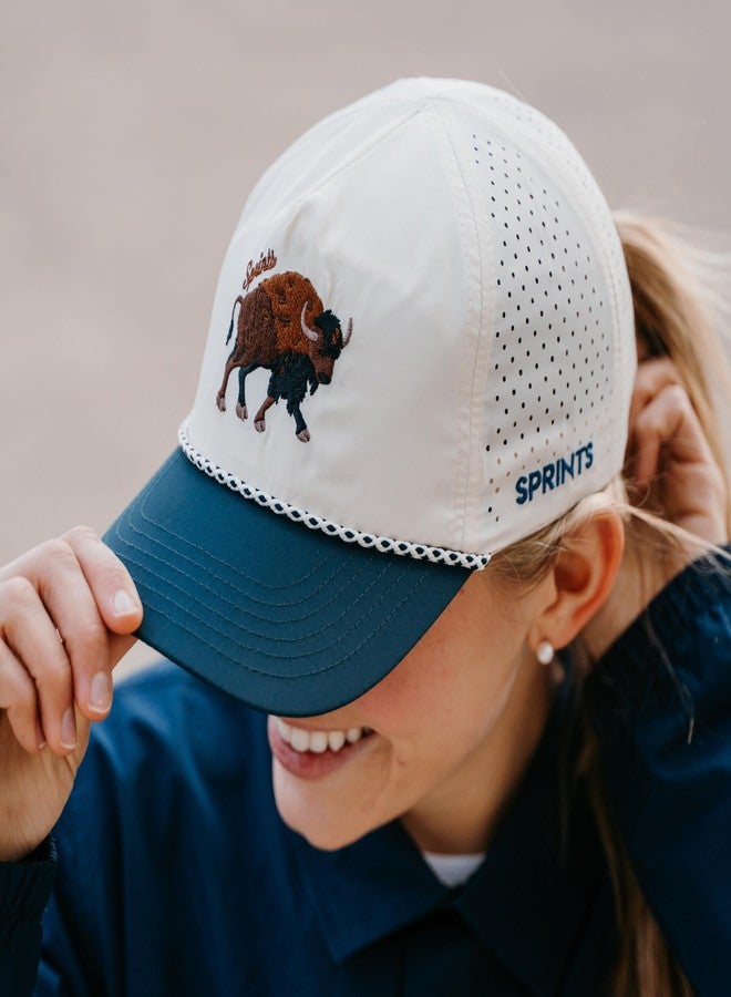Sprints Semi-Structured EZ Rope Snapback | Lightweight, Quick Dry, Sport Hat, One Size, Unisex (Plainsman) - Image 3
