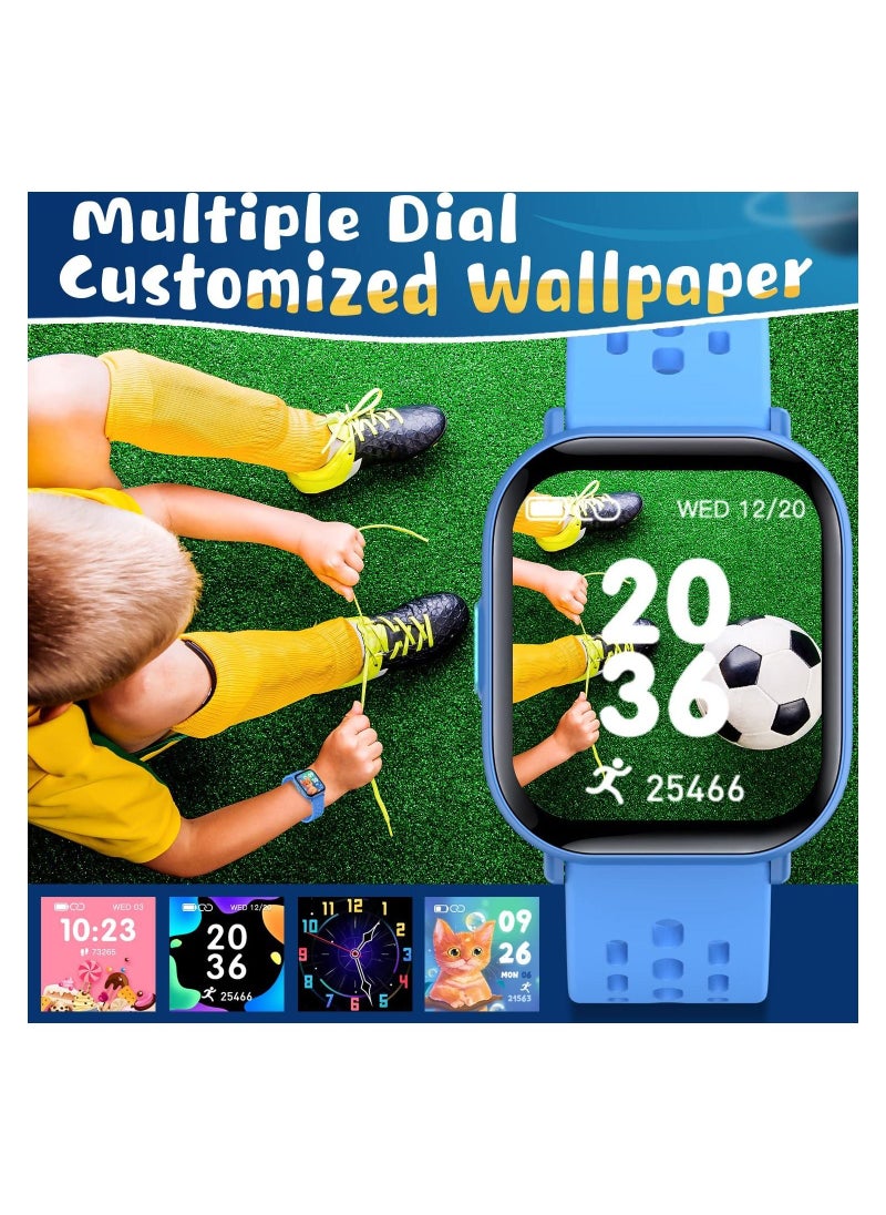 DMG TECH Kids Smart Watch for Girls Boys, Fitness Activity Tracker Watch with Heart Rate, Sleep Monitor, Pedometers, IP68 Waterproof Kids Watch with 8 Sports Modes, Great Gift for Age 6+ Kids Teens  - Image 4
