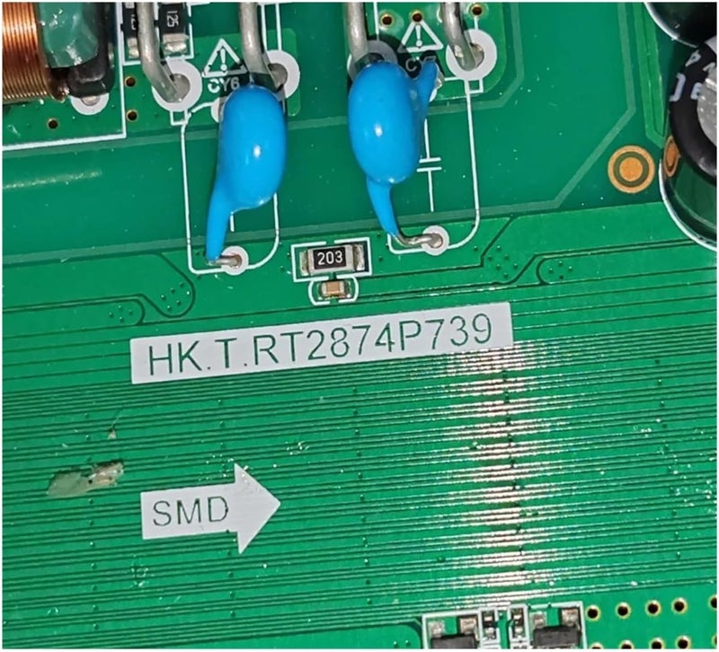 HK.T.RT2874P739 4K Smart TV Motherboard, Compatible with 1.5G+8G Systems, 63-75V 600mA(1 Tuner NO CI) - Image 3