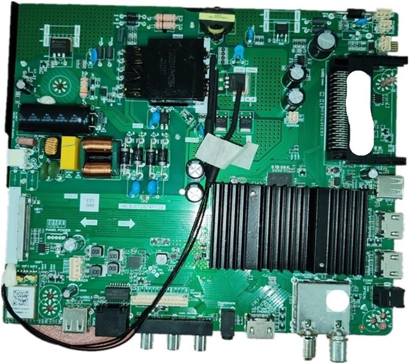 HK.T.RT2874P739 4K Smart TV Motherboard, Compatible with 1.5G+8G Systems, 63-75V 600mA(1 Tuner NO CI) - Image 1