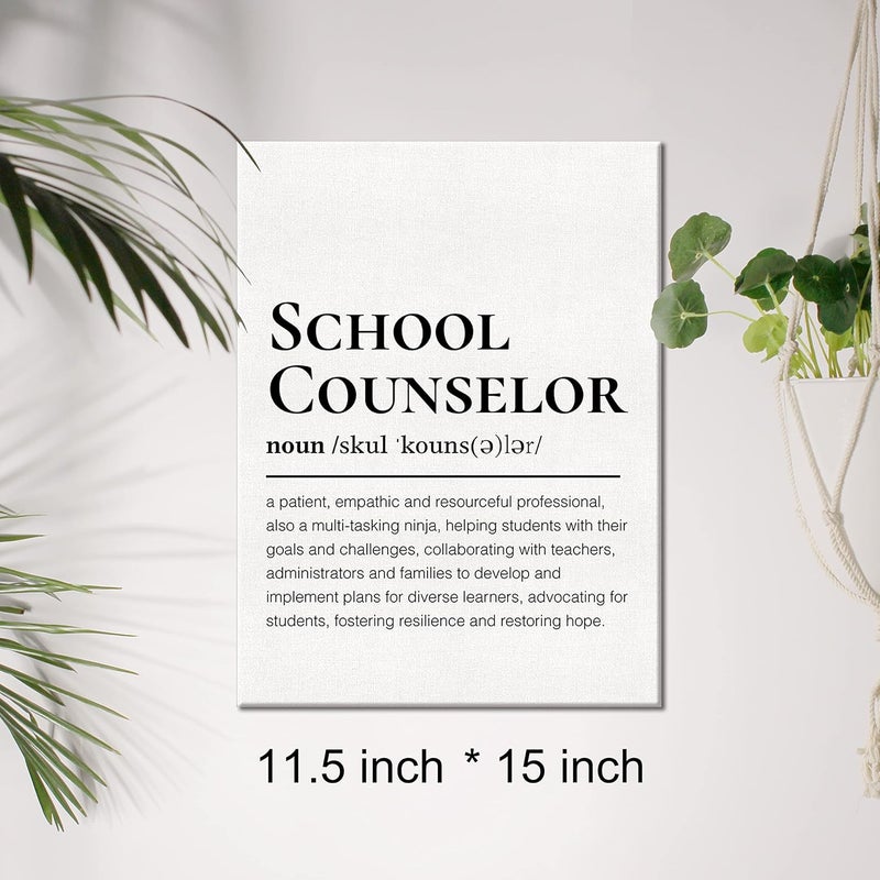 JerLoe School Counselor Canvas Wall Art - Image 2
