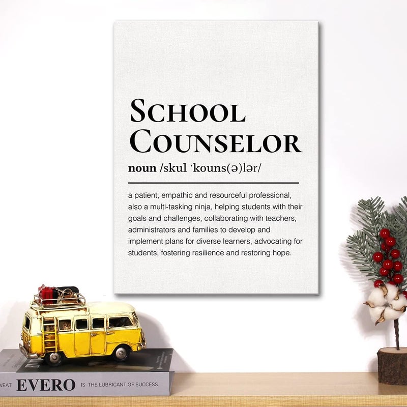 JerLoe School Counselor Canvas Wall Art - Image 5