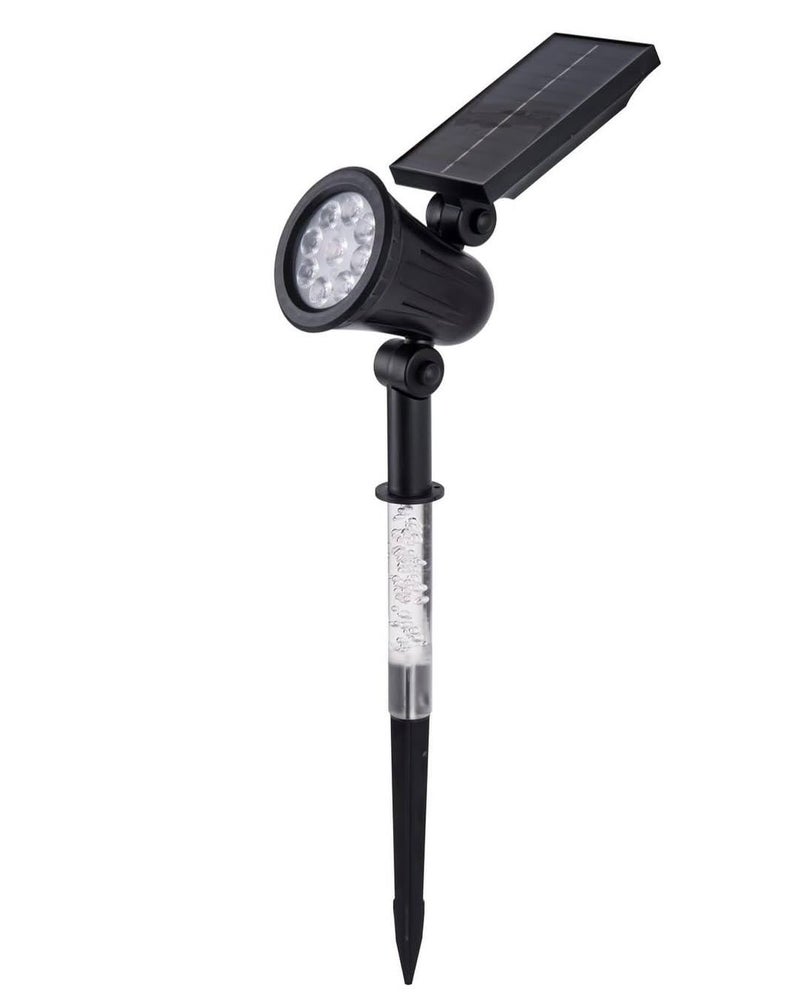 SUN POWER Outdoor Ground Spot Lights - 7W Warm Waterproof Pathway Lighting With 45° Angle Adjustment for Garden, Lawn, Yard (Warm)