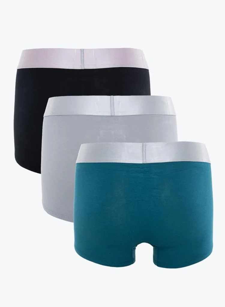 CALVIN KLEIN 3 Pack Logo Band Trunks