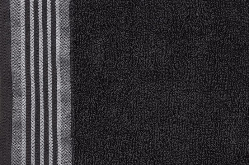 Casa Copenhagen He & She Super Soft Collection 2 Pieces 100% Super Soft Cotton Large Bath Towel (Size : 70 x 140 cm) -Dark Mirage Grey & Granite Grey - Image 3