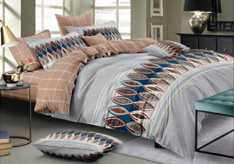 BhaiJi BedSheet BhaiJi King Size Bedsheet for Double Bed || Super King Size 120 Inch, 10 Feet || with 2 Large Size Pillow Covers|| Joint-Less King Size - Image 1