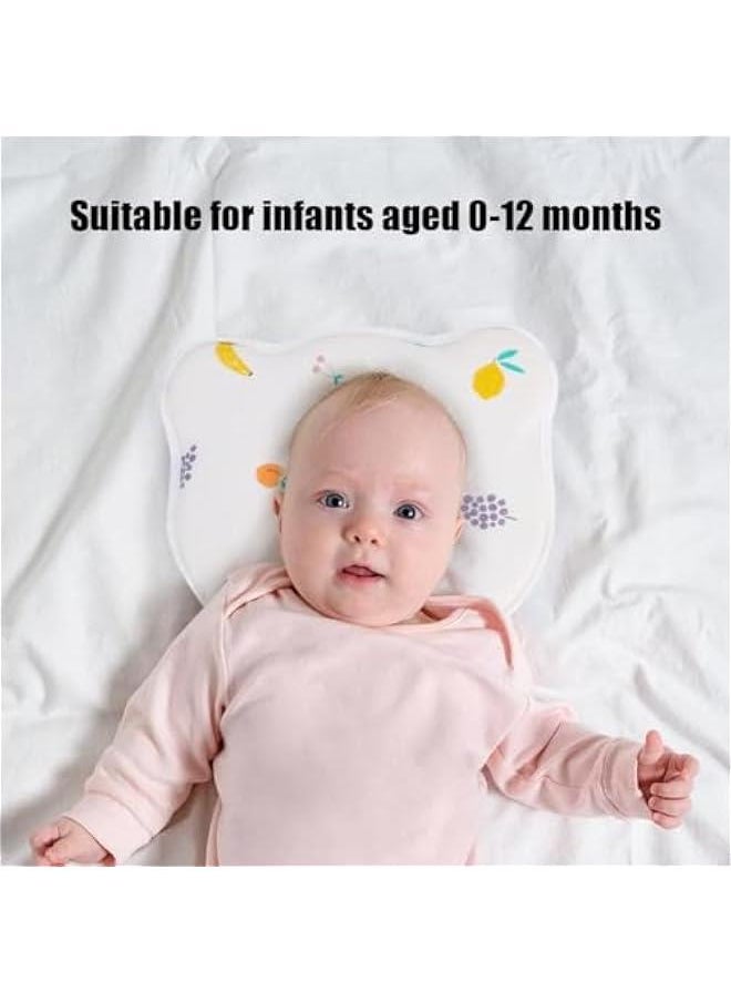 Gonice Baby Pillow Breathable Set, with Pillowcase for Infants or Toddlers, Prevents Flat Head and Shapes Infant's Head  - Image 5