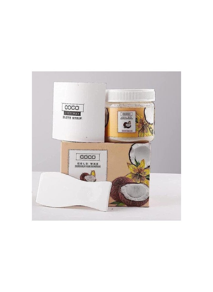 Coco - Wax Cold Wax Vanilla Coconut 250gm - Image 1