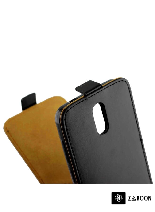 Zaboon Protective Case Cover For Nokia 2.3 Business Style Vertical Flip TPU Leather Case  with Card Slot - Image 3