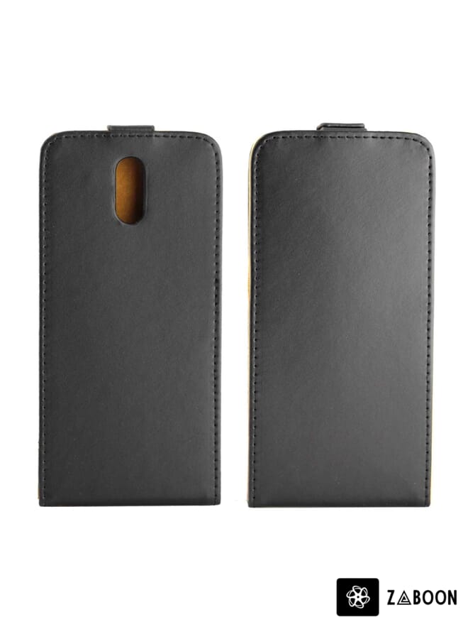 Zaboon Protective Case Cover For Nokia 2.3 Business Style Vertical Flip TPU Leather Case  with Card Slot - Image 2