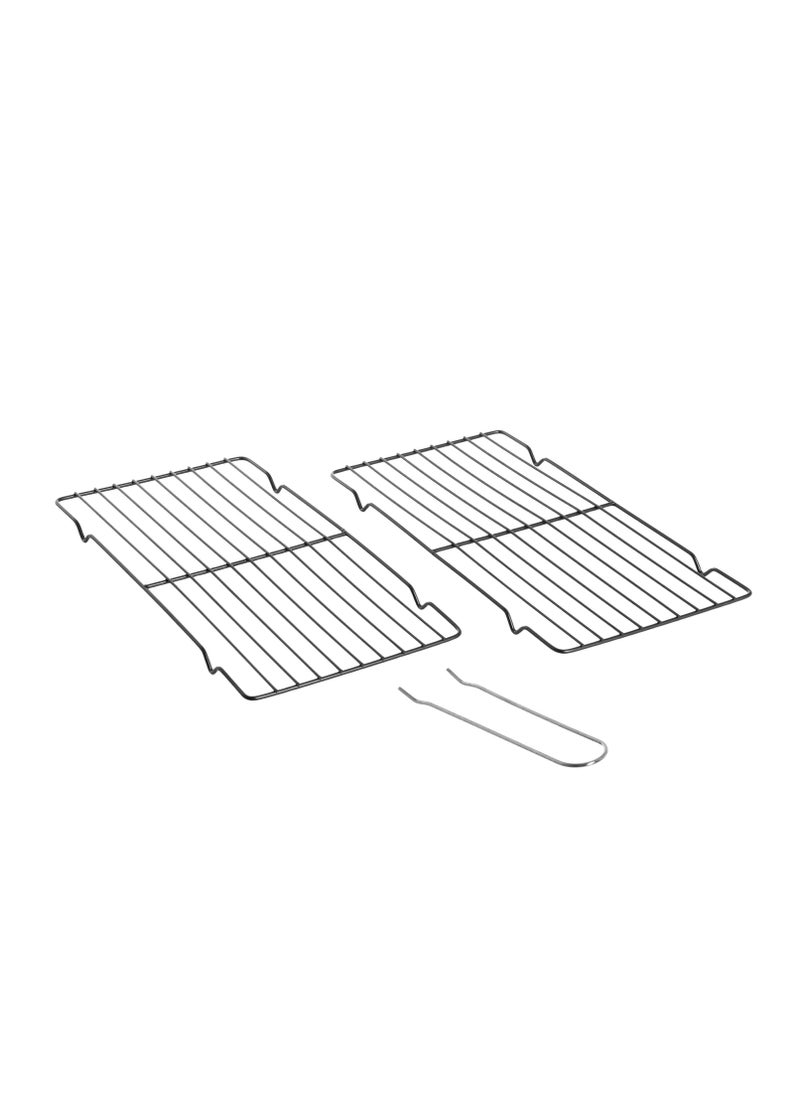 Dania - Foldable rectangular barbecue charcoal grill, size 73/34/70 cm - Image 1