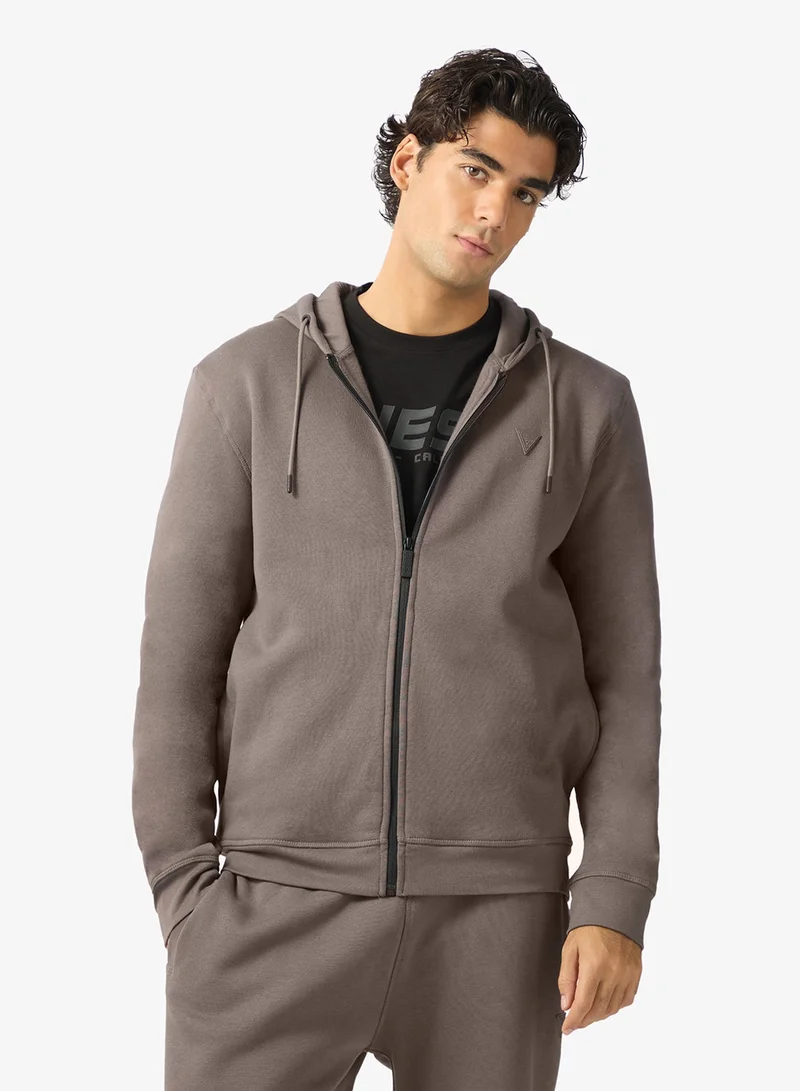 GUESS Aldwin Zip Hooded Sweatshirt