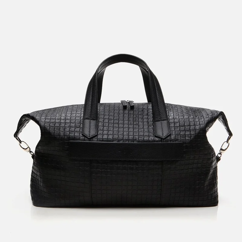 Hotiç 04CAH289030A100 GENUINE Leather Black Men's Bag