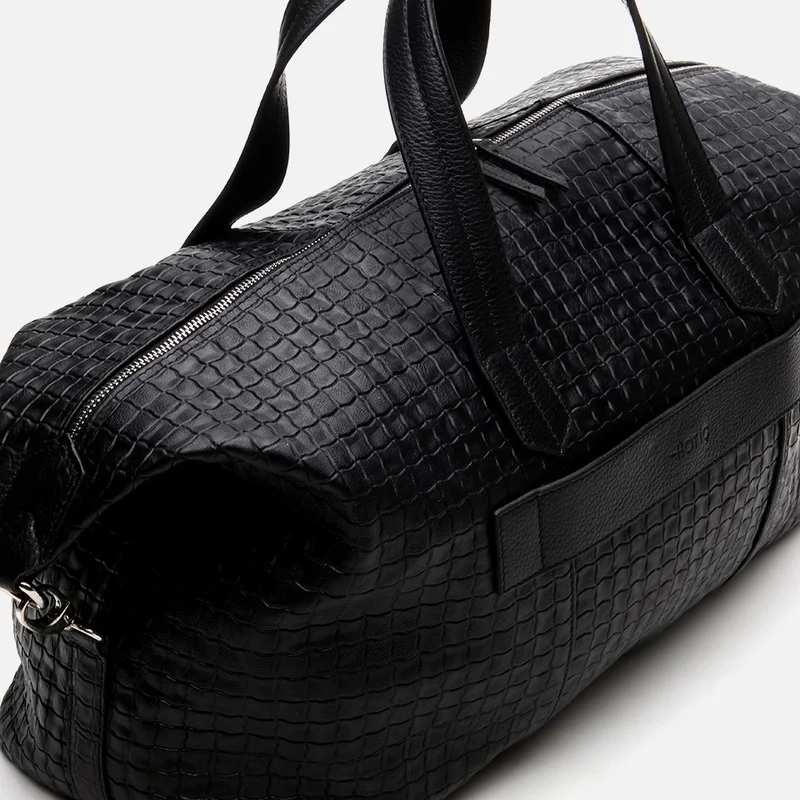 Hotiç 04CAH289030A100 GENUINE Leather Black Men's Bag